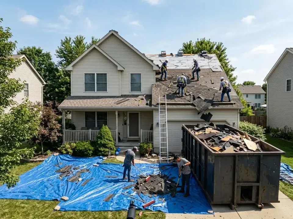 roof-replacement-debris-remova-004 — frequently asked questions, Cheapest Dumpster Rentals in Brazoria, TX
